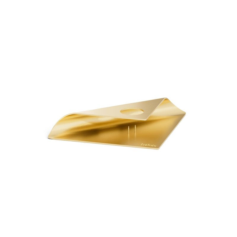 Höfats Square Candle Kandelaar Goud - Firesite