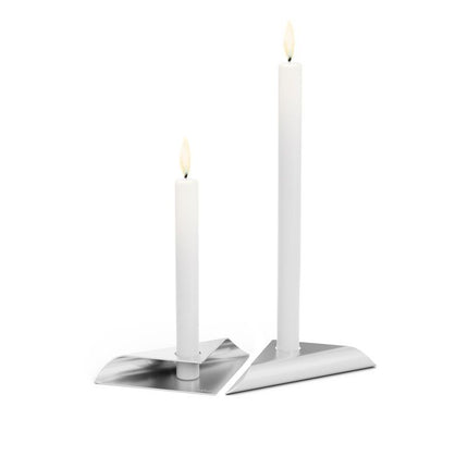 Höfats Square Candle Kandelaar Zilver