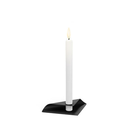 Höfats Square Candle Kandelaar Zwart - Firesite