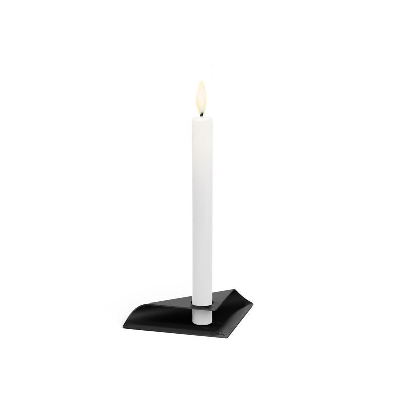 Höfats Square Candle Kandelaar Zwart - Firesite