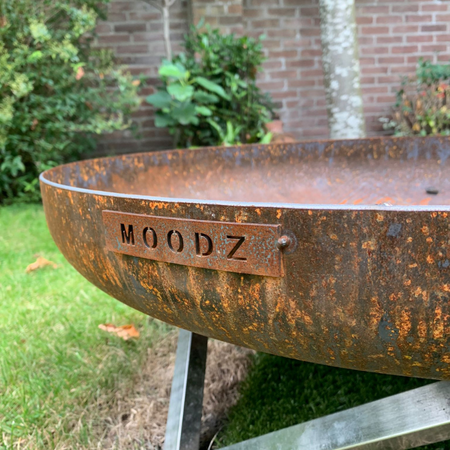 MOODZ Vuurschaal cortenstaal 80 cm - Firesite