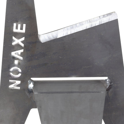 NO-AXE Houtklover blank staal