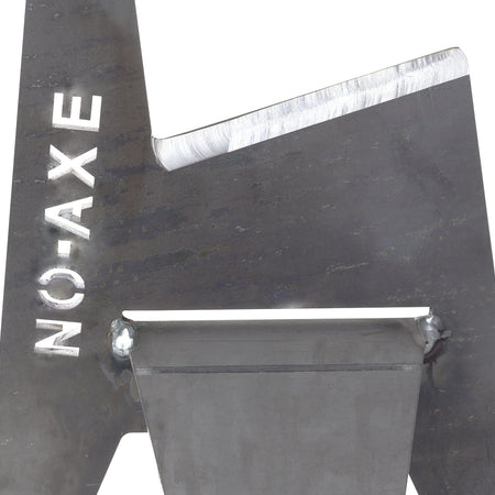 NO-AXE Houtklover blank staal - Firesite