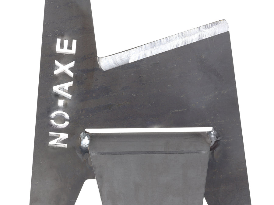NO-AXE Houtklover blank staal - Firesite