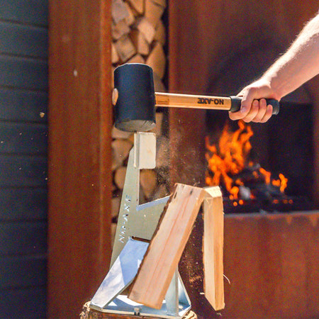 NO-AXE Houtklover gegalvaniseerd - Firesite
