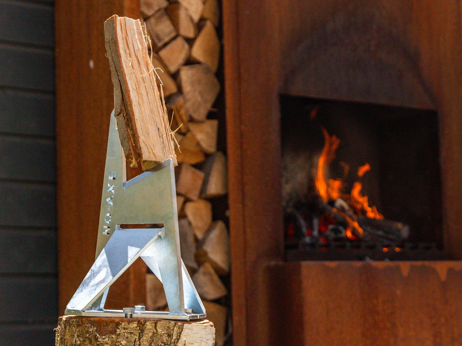 NO-AXE Houtklover gegalvaniseerd met Hamer - Firesite