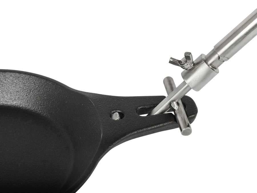 Petromax Gietijzeren Koekenpan met Telescopische Steel 4