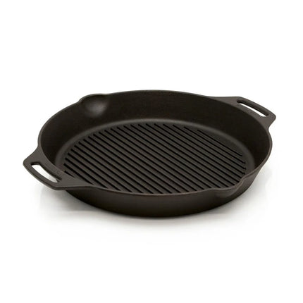 Petromax Gietijzeren Grill Skillet met 2 Handvatten 35 cm