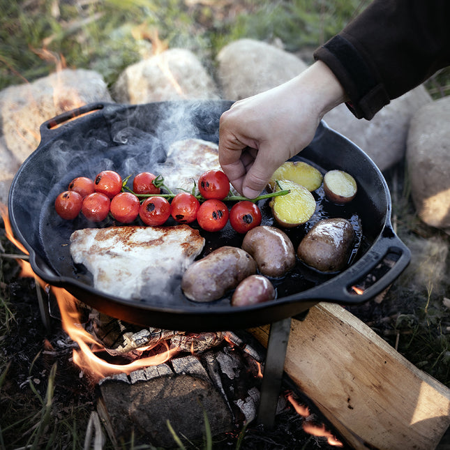 Petromax Gietijzeren Skillet 2 handvatten FP40H-t pan 40cm 3