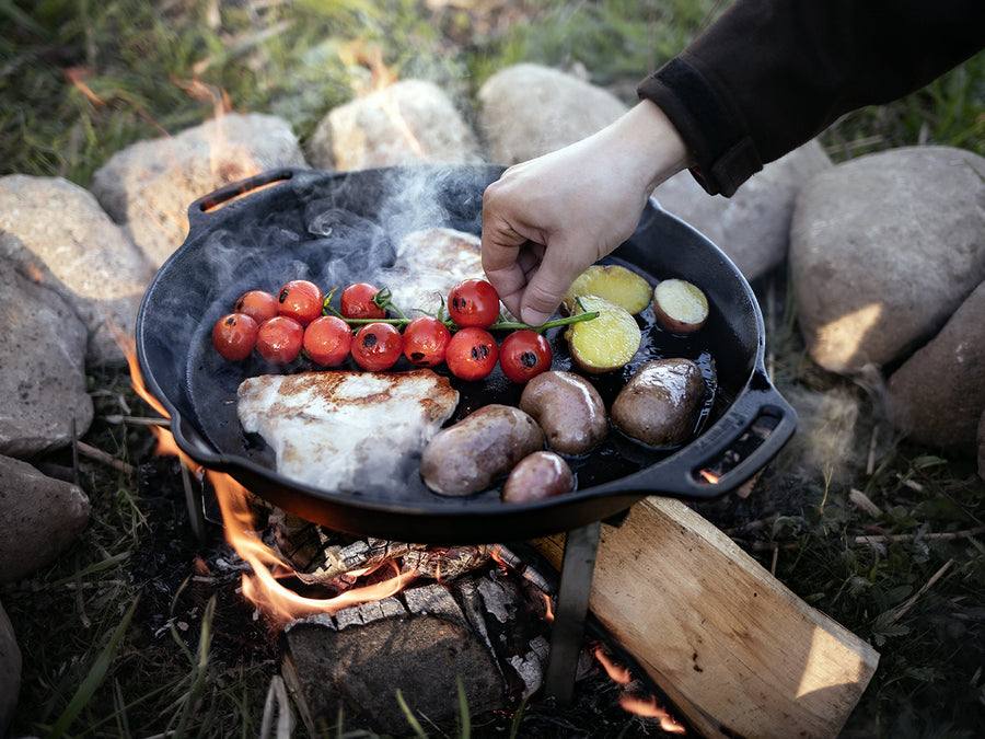 Petromax Gietijzeren Skillet 2 handvatten FP40H-t pan 40cm 3