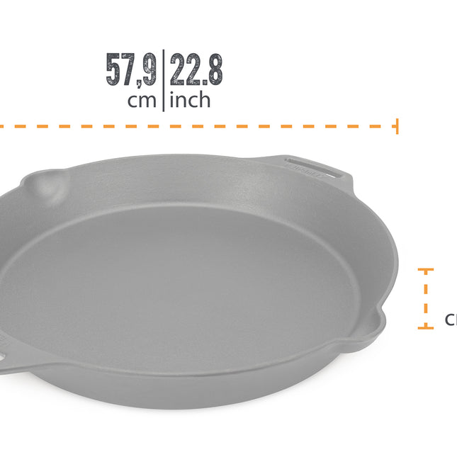 Petromax Gietijzeren Skillet 2 handvatten FP50H-t pan 50cm