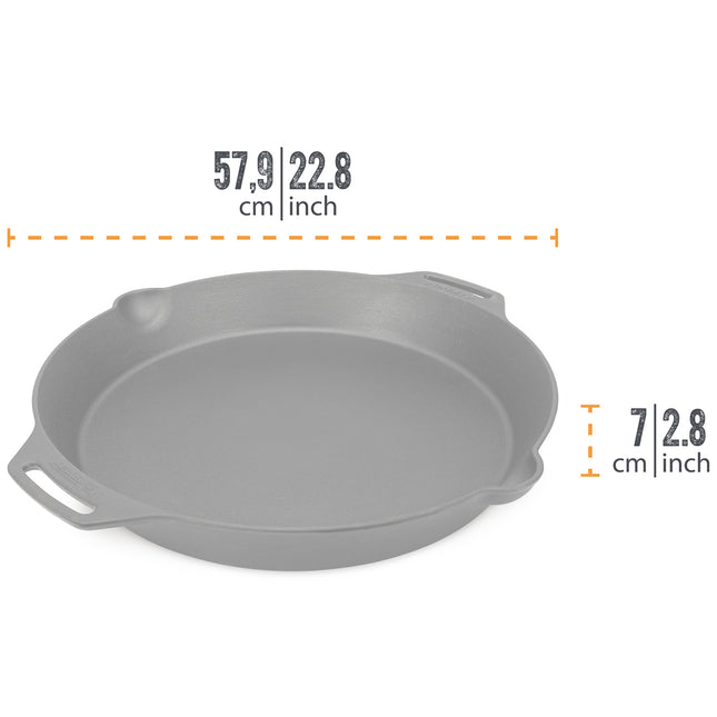 Petromax Gietijzeren Skillet 2 handvatten FP50H-t pan 50cm 6