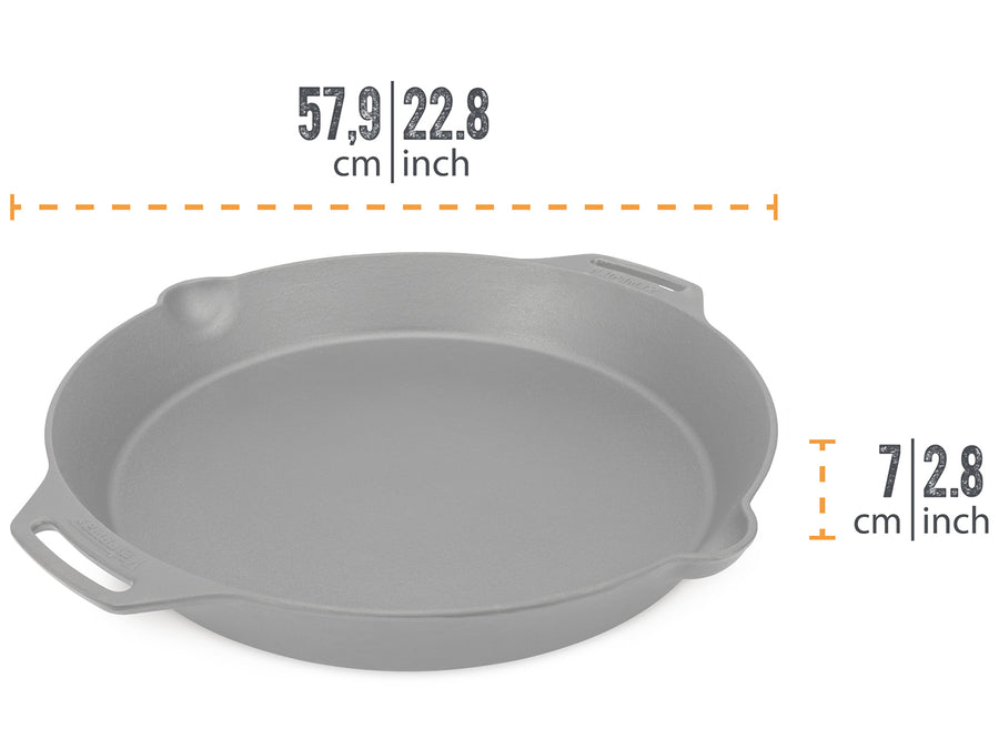 Petromax Gietijzeren Skillet 2 handvatten FP50H-t pan 50cm 6