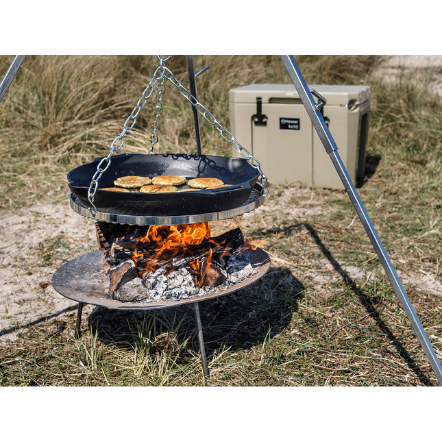 Petromax Gietijzeren Skillet 2 handvatten FP50H-t pan 50cm 5