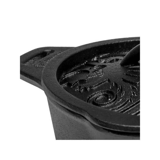 Petromax Gietijzeren Steelpan KR1 met deksel 1L 3