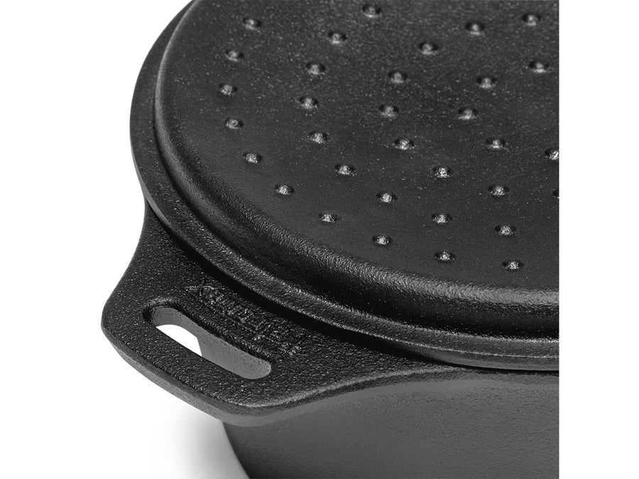 Petromax Gietijzeren Steelpan KR2 met deksel 2L 4