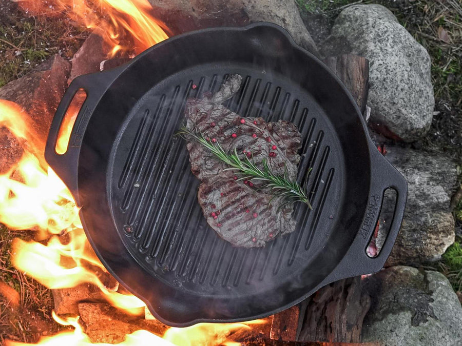 Petromax Gietijzeren Grill Skillet met 2 Handvatten 30 cm 6