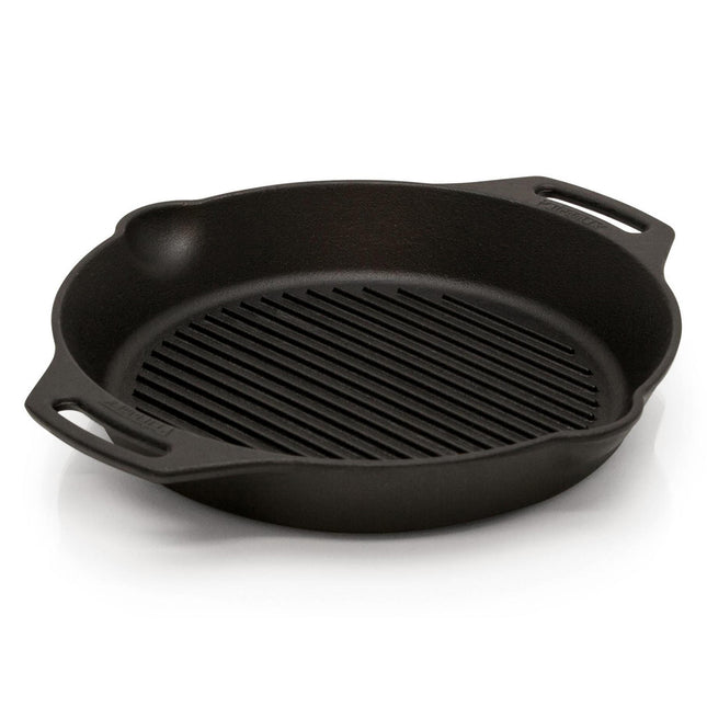 Petromax Gietijzeren Grill Skillet met 2 Handvatten 30 cm