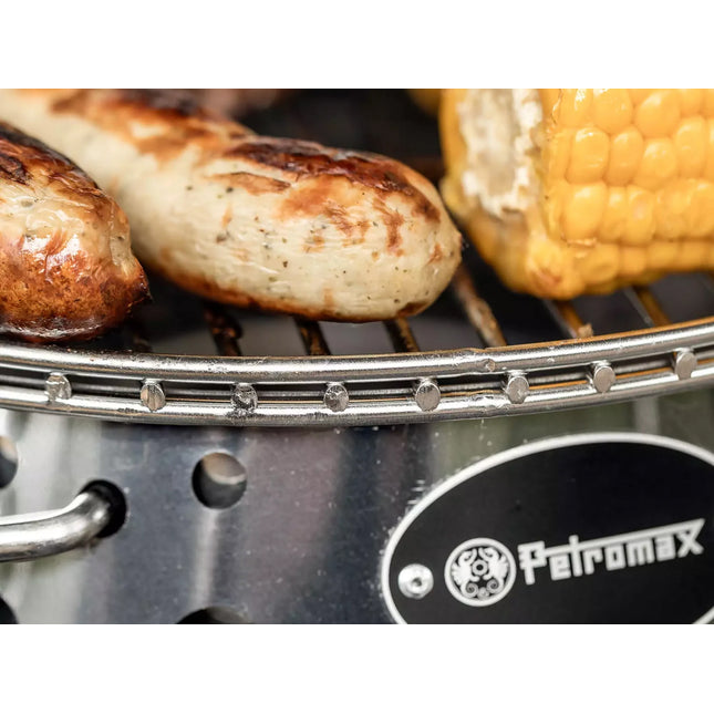 Petromax RVS Grillrooster 28 cm voor Atago Gasgrill 4