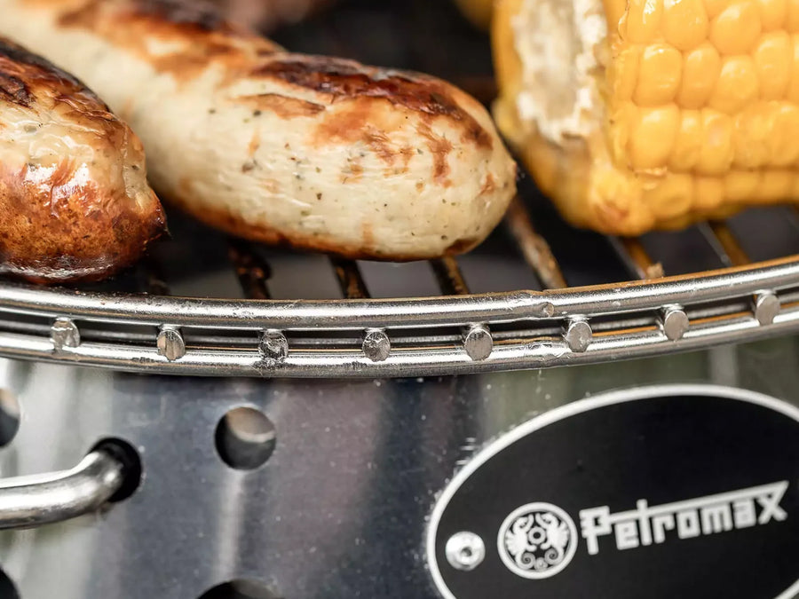 Petromax RVS Grillrooster 28 cm voor Atago Gasgrill 4
