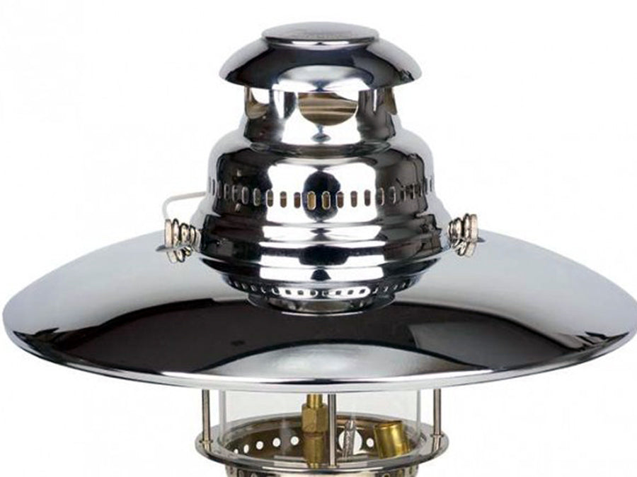 Petromax Reflectorkap voor HK350 en HK500 Petroleum Druklamp Chroom