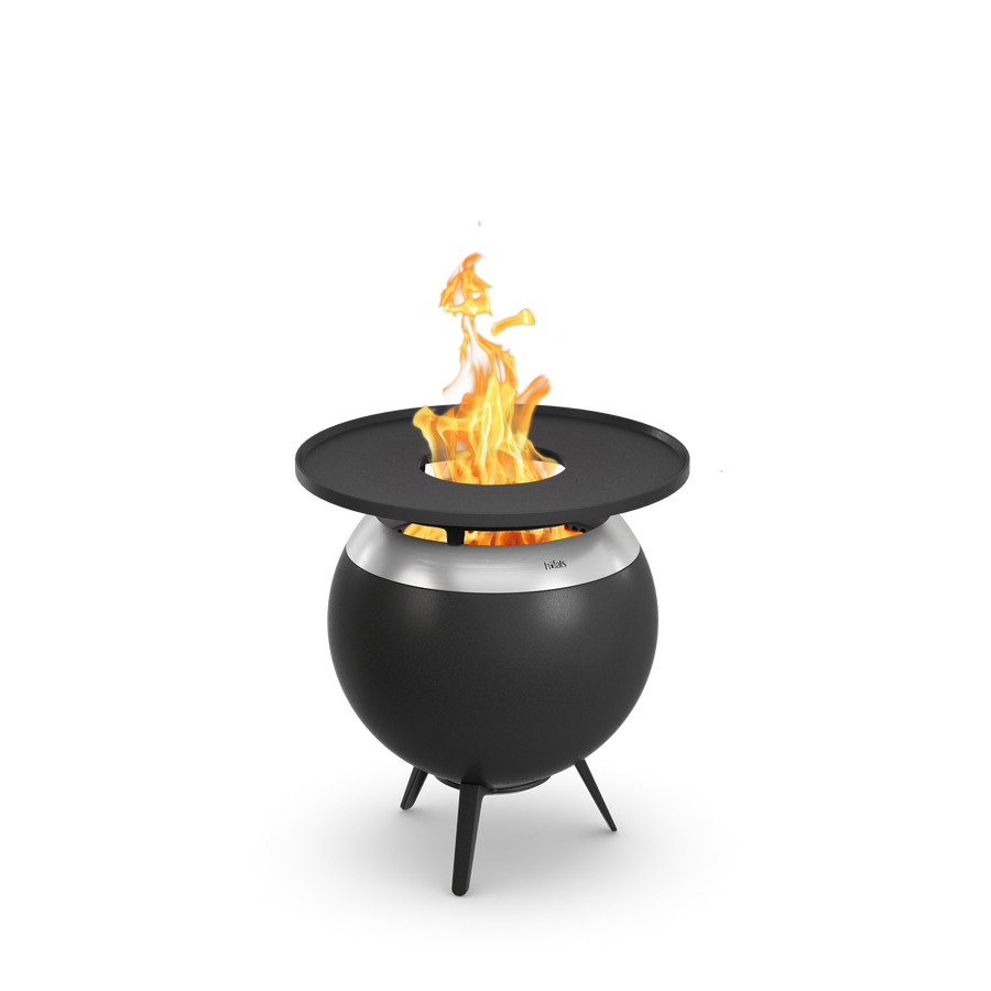 Höfats MOON 45 Grillset laag Vuurschaal + Plancha - Firesite