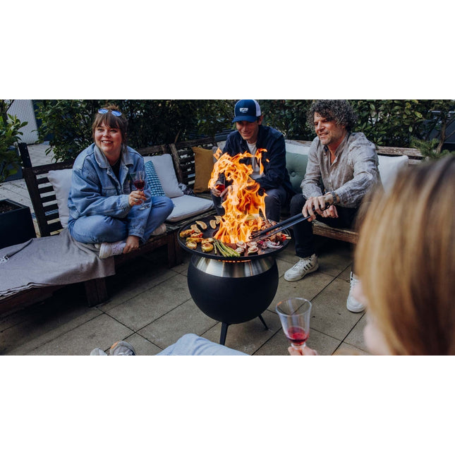 Höfats MOON 45 Grillset laag Vuurschaal + Plancha - Firesite