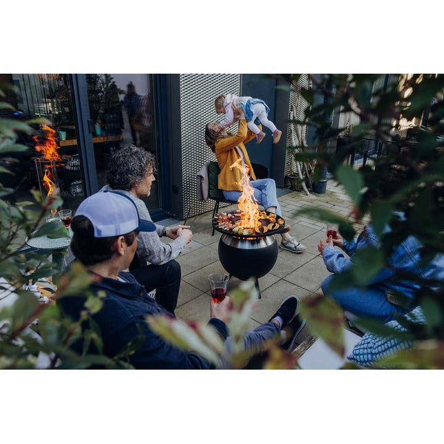 Höfats MOON 45 Grillset laag Vuurschaal + Plancha - Firesite