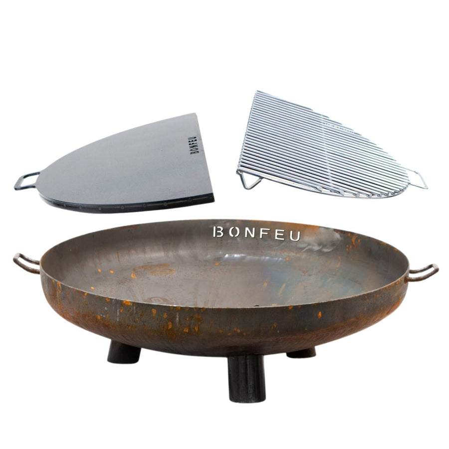 BonFeu BonBowl Plus 80 + BonPlancha 1/2 80 + BonGrill 1/2 80