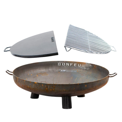BonFeu BonBowl Plus 60 + BonPlancha 1/2 60 + BonGrill 1/2 60