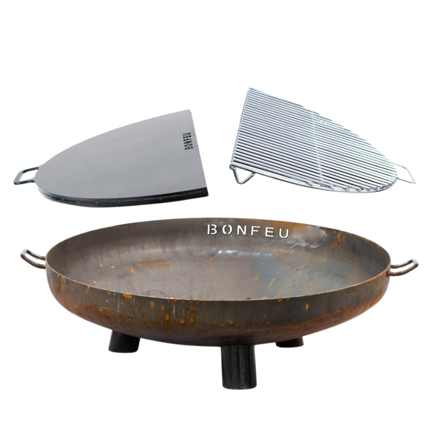 BonFeu BonBowl Plus 60 + BonPlancha 1/2 60 + BonGrill 1/2 60
